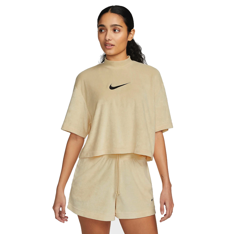 Tricou nike w nsw mock ss tee trry ms