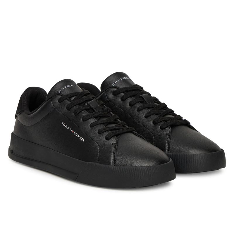 Pantofi sport Tommy Hilfiger TH COURT LTH DETAIL ESS — foto 3