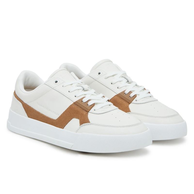 Pantofi sport Tommy Hilfiger TH COURT CRAFT LTH - imagine 3