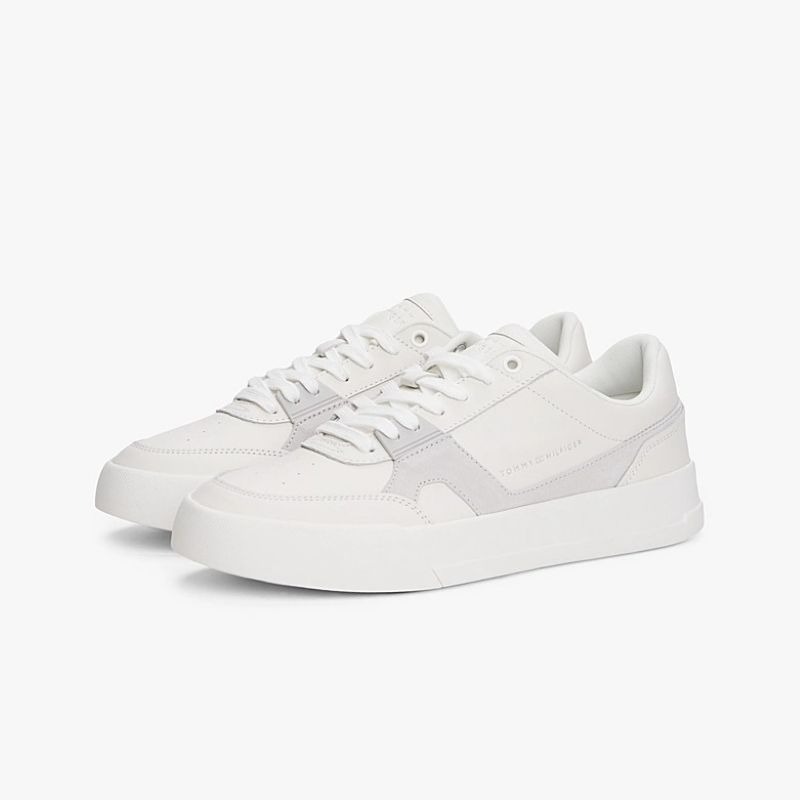 Pantofi sport Tommy Hilfiger TH COURT CRAFT LTH - imagine 2