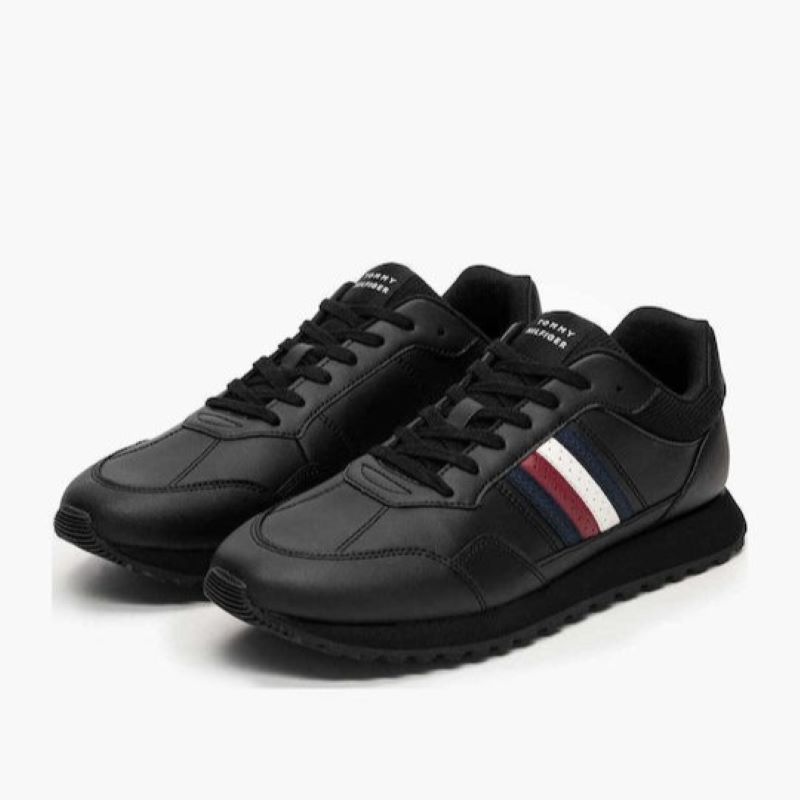 Pantofi sport Tommy Hilfiger NEW RUNNER EVA LTH STRIPES - imagine 2