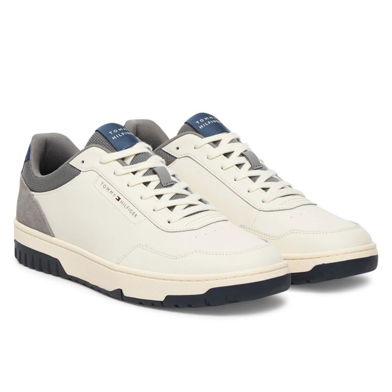 Pantofi sport Tommy Hilfiger TH BASKET CORE LITE LTH/SUEDE - imagine 3