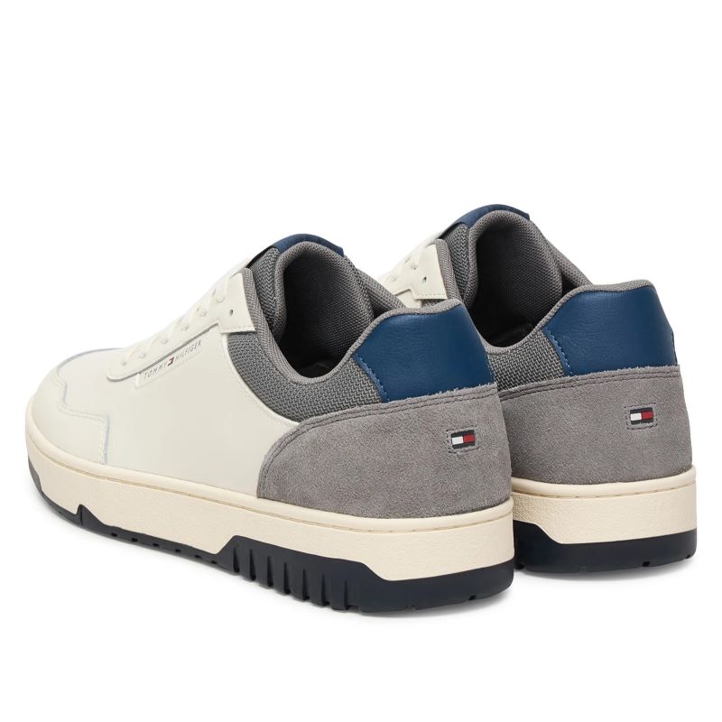 Pantofi sport Tommy Hilfiger TH BASKET CORE LITE LTH/SUEDE - imagine 2