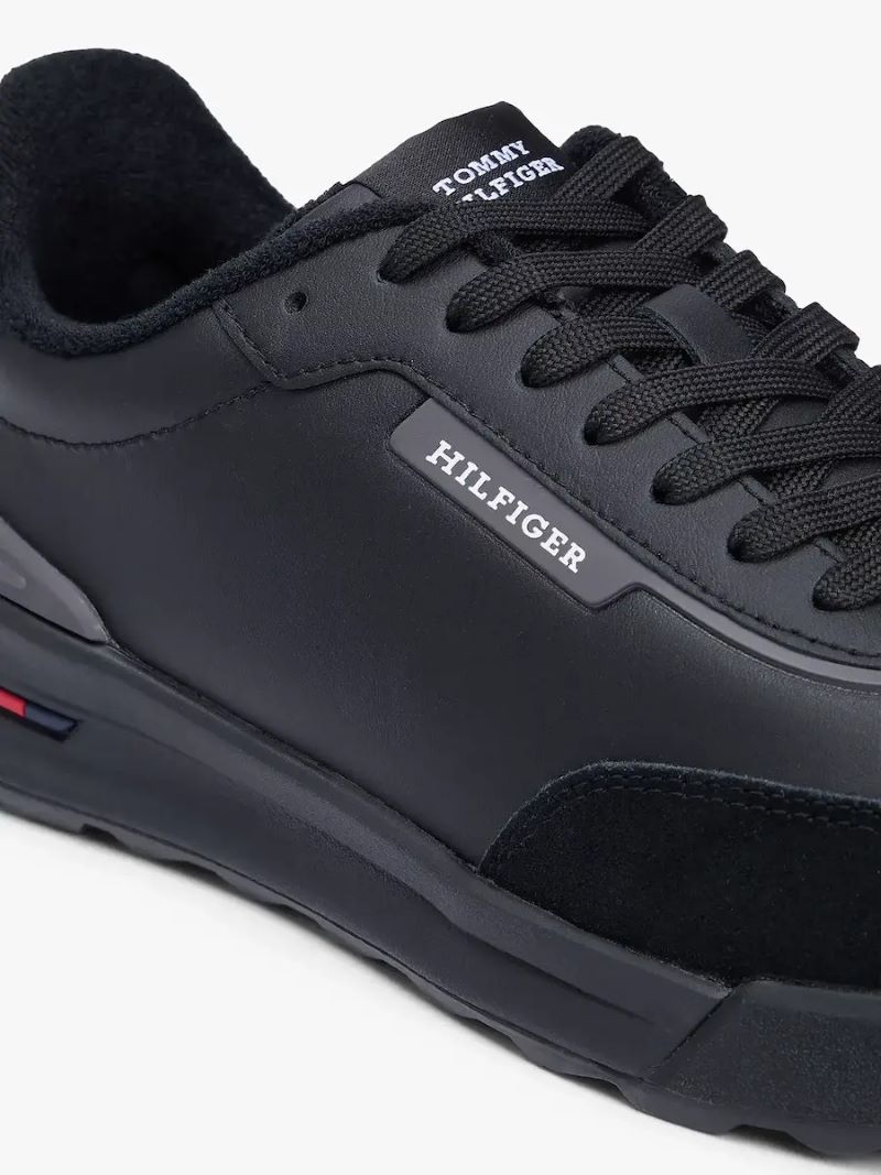 Pantofi sport Tommy Hilfiger RETRO RUNNER MIX LEATHER - imagine 3