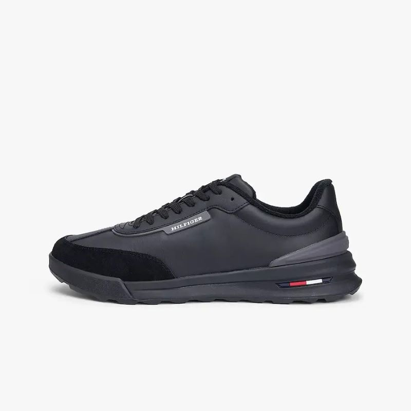 Pantofi sport Tommy Hilfiger RETRO RUNNER MIX LEATHER - imagine 2