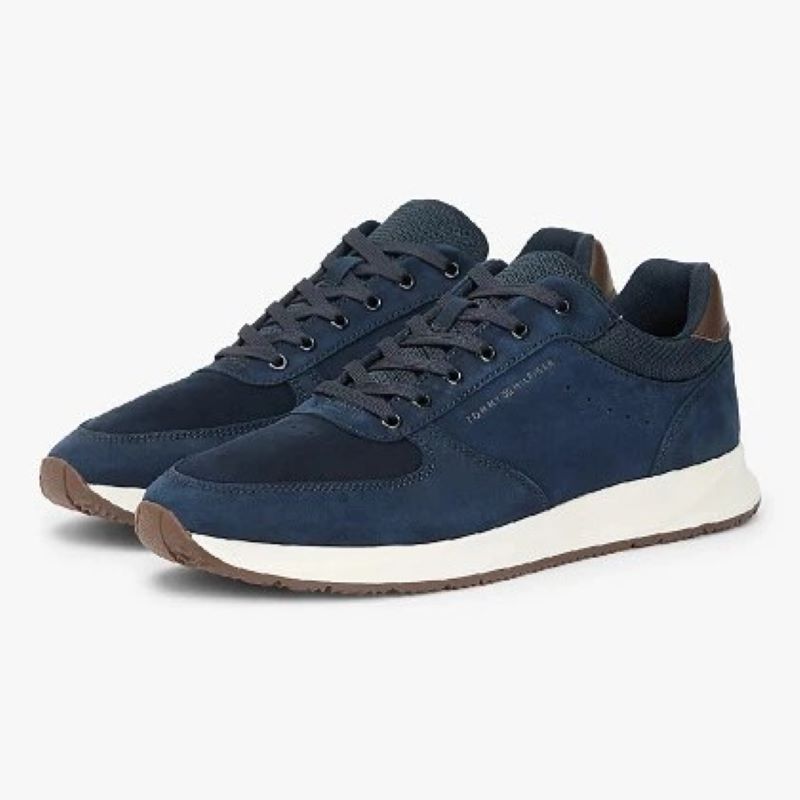 Pantofi sport Tommy Hilfiger NEWPORT SUEDE MIX - imagine 3