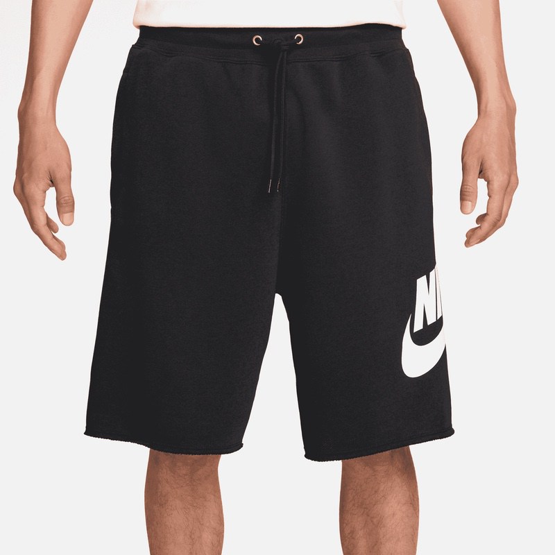 Sort Nike M NK CLUB ALUMNI FT SHORT - imagine 3