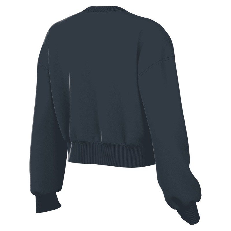 Bluza Nike W NSW PHNX FLC OOS LOGO CREW - imagine 2