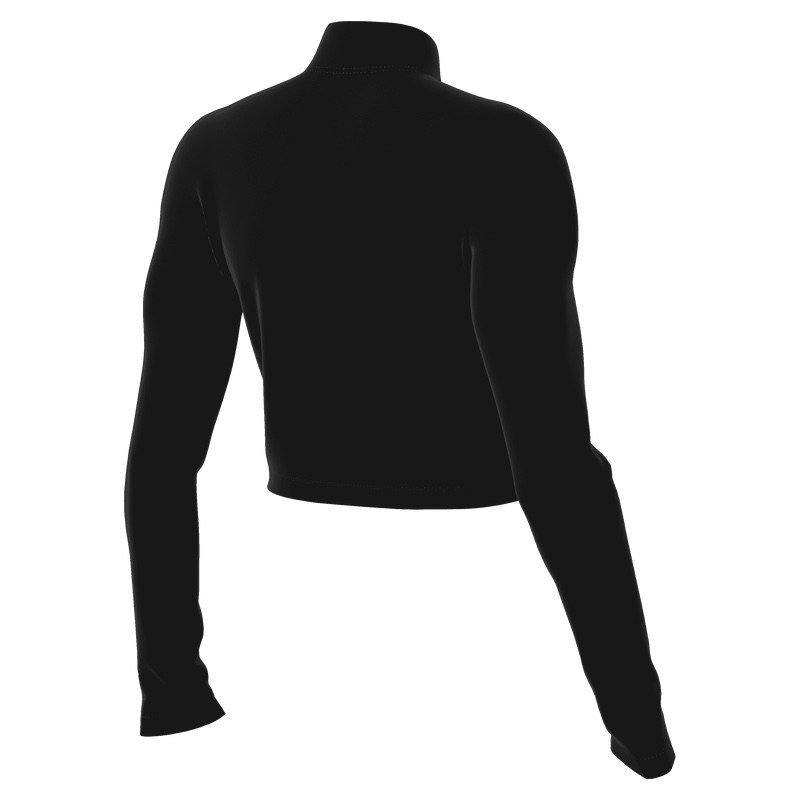 Bluza cu fermoar Nike W NSW PHNX PLSH HZ LS TOP - imagine 3