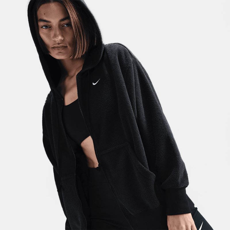 Bluza cu fermoar Nike W NSW PHNX PLSH FZ HDY - imagine 5