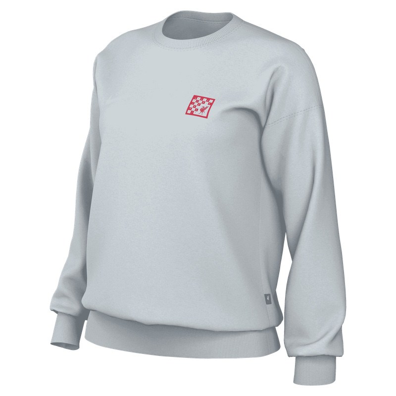 Bluza Nike LFC W NSW PHNX FLC OS CREW 3R - imagine 4