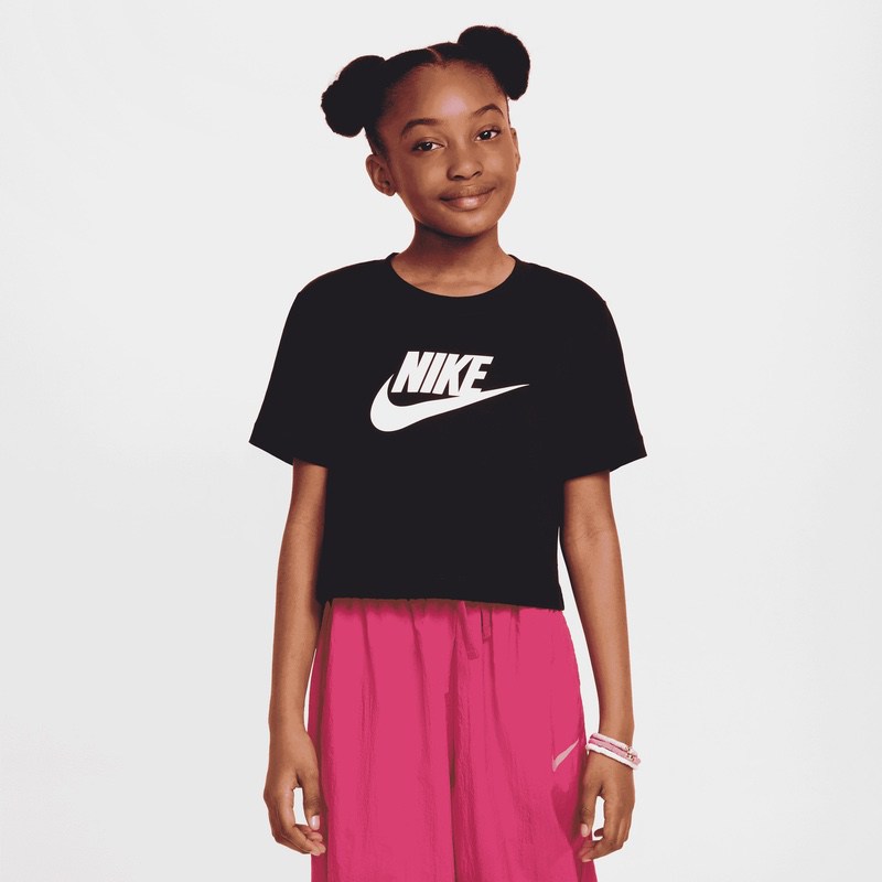 Tricou Nike G NSW TEE CROP FUTURA HBR - imagine 3