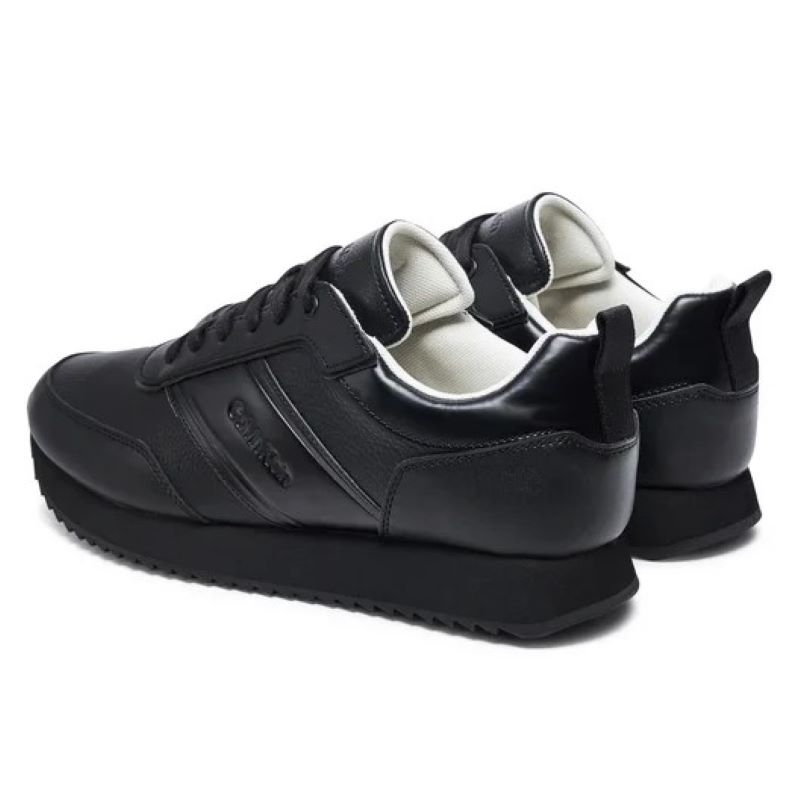Pantofi sport Calvin Klein LOW TOP LACE UP LOGO LTH - imagine 3