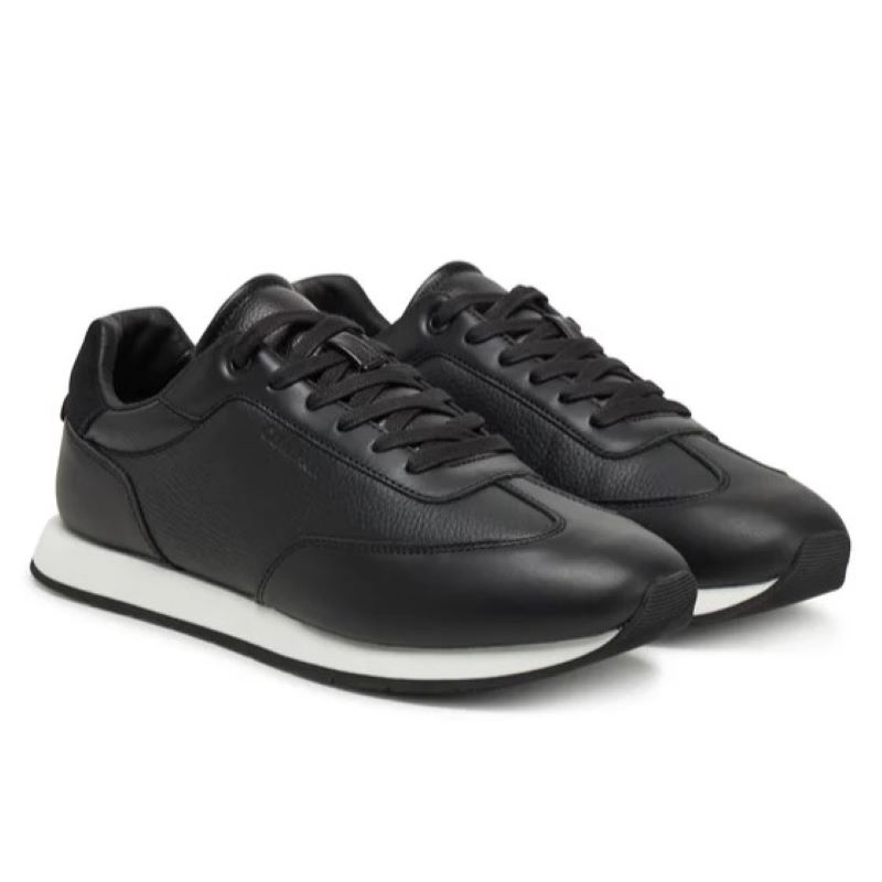 Pantofi sport Calvin Klein LOW TOP LACE UP TMBL LTH - imagine 3