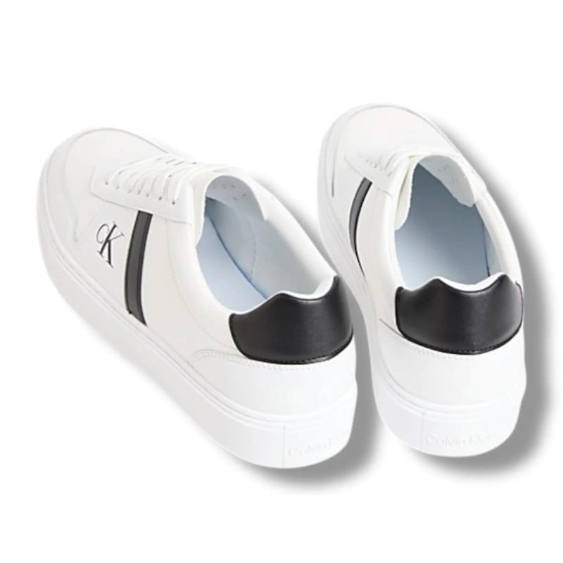 Pantofi sport Calvin Klein CLASSIC CUPS LACE LTH EMB TONGUE - imagine 2