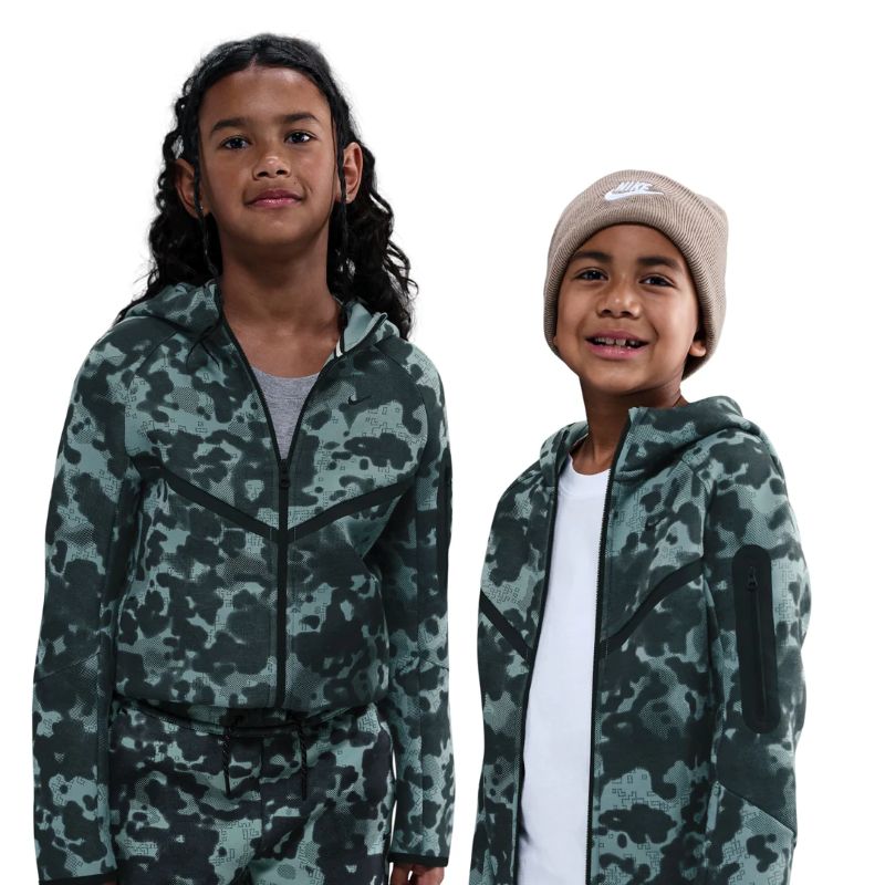 Bluza cu fermoar Nike B NSW TECH FLC FZ SSNL - PD - imagine 3