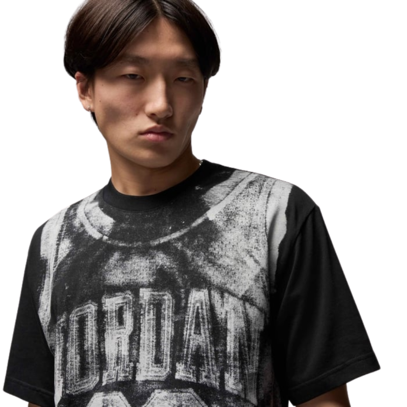 Tricou Nike M J BRK COL SS GFX CREW - imagine 3