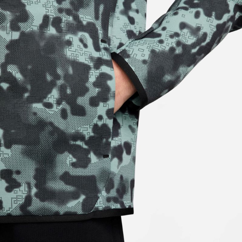 Jacheta Nike M NK TECH FLC WR FZ JKT CAMO - imagine 3