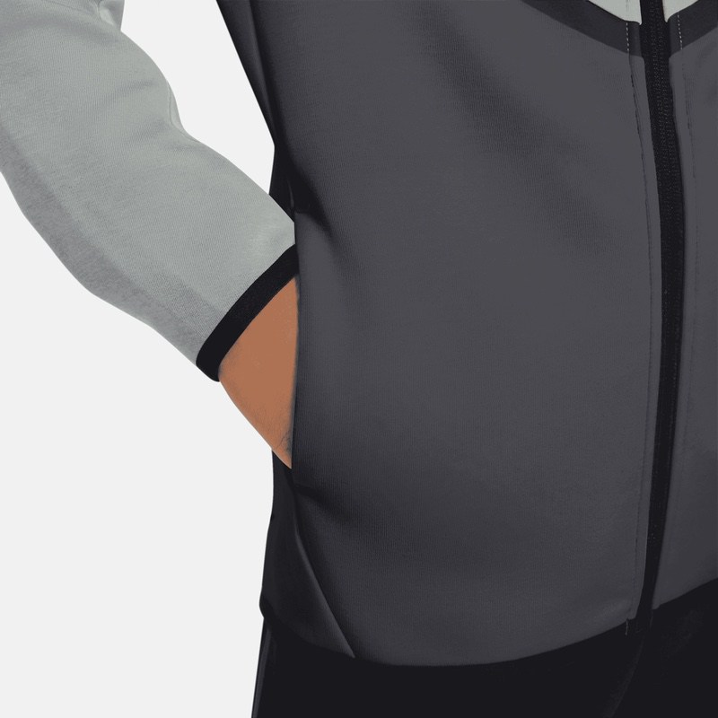 Bluza cu fermoar Nike B NSW TCH FLC FZ - PD - imagine 3