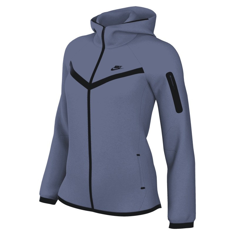 Bluza cu fermoar Nike W NSW TCH FLC WR FZ HDY 2 - imagine 4