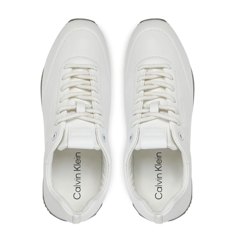 Pantofi sport Calvin Klein RUNNER LACE UP - LTH - imagine 3