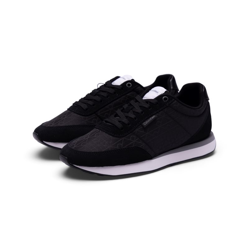 Pantofi sport Calvin Klein RETRO RUNNER LACE UP AOP NYL — foto 3