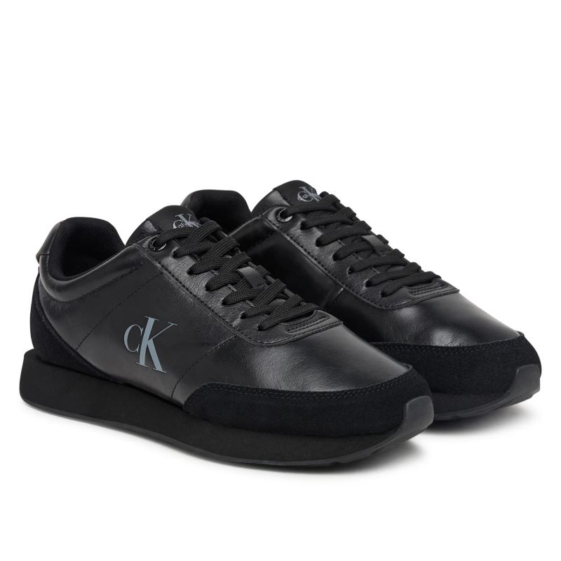 Pantofi sport Calvin Klein RETRO RUNNER ESS LTH-SUE