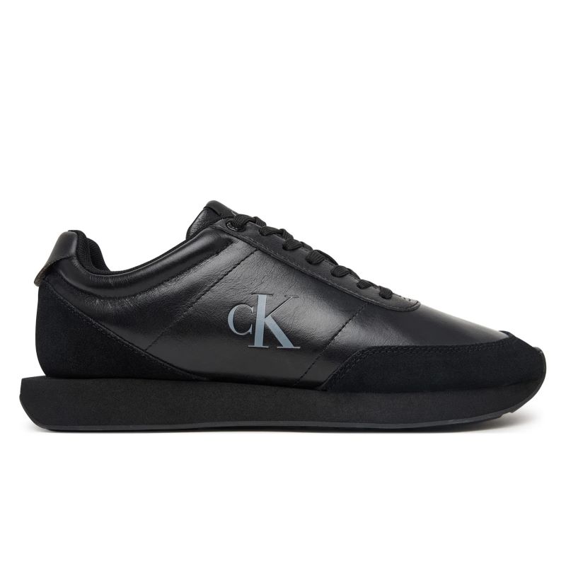 Pantofi sport Calvin Klein RETRO RUNNER ESS LTH-SUE