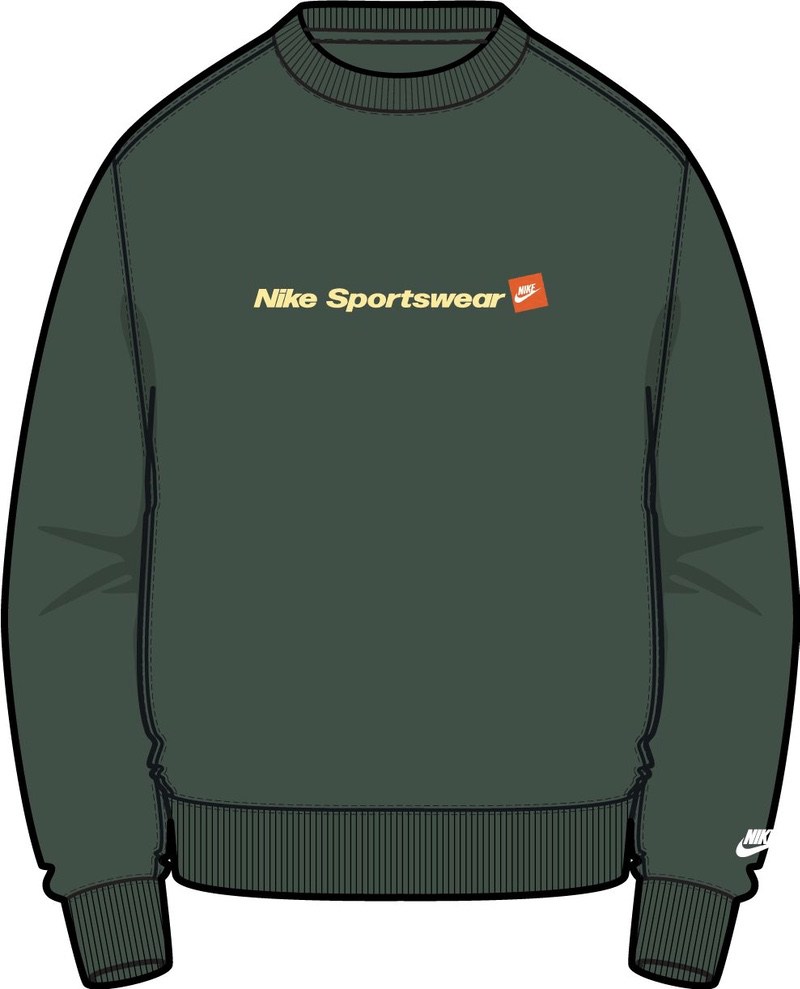 Bluza Nike M NK CLUB FT CREW PLAY