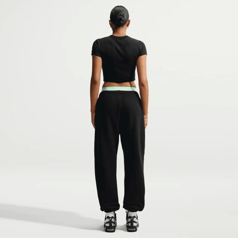 Pantaloni Nike W NK STDO FLC HR OS CUFF PANT