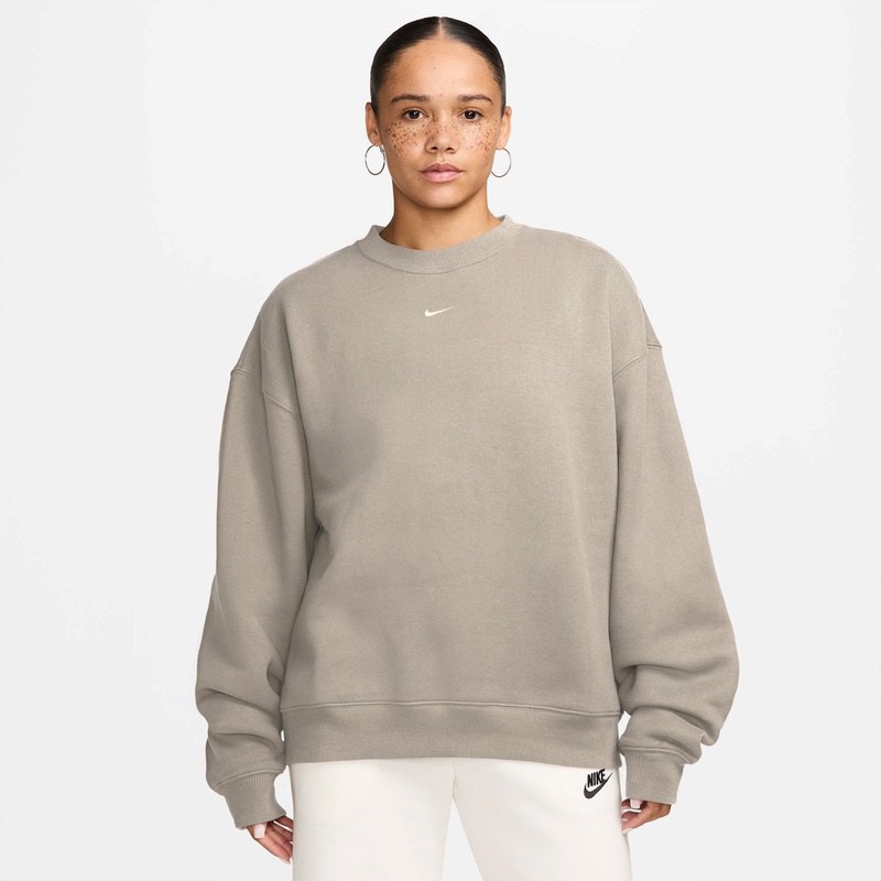 Bluza Nike W NK STDO FLC MW OS CREW
