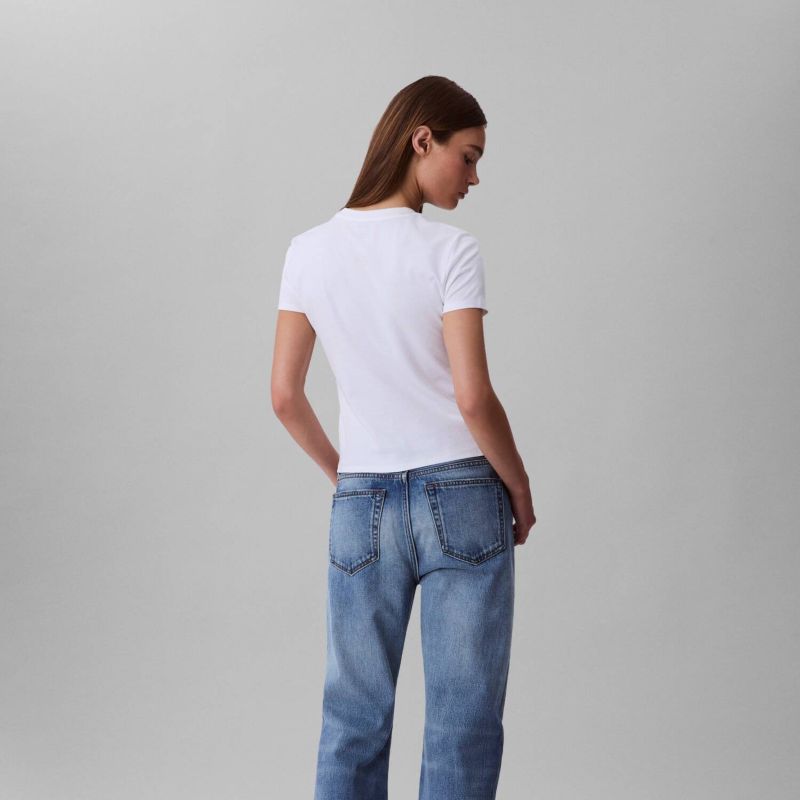 Tricou Calvin Klein SS SUPIMA CREWNECK - imagine 2