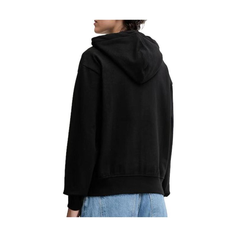 Bluza cu fermoar Calvin Klein ARCHIVE LOGO FRENCH TERRYFZ HOO - imagine 2