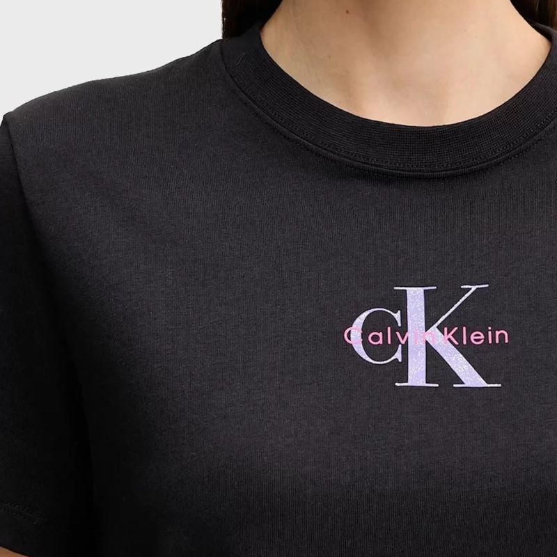 Tricou Calvin Klein SS 20s CLASSIC LOGO TEE – imagine 3