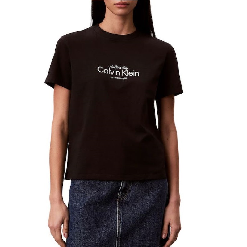 Tricou Calvin Klein SS CLASSIC CK NYC LOGO TEE