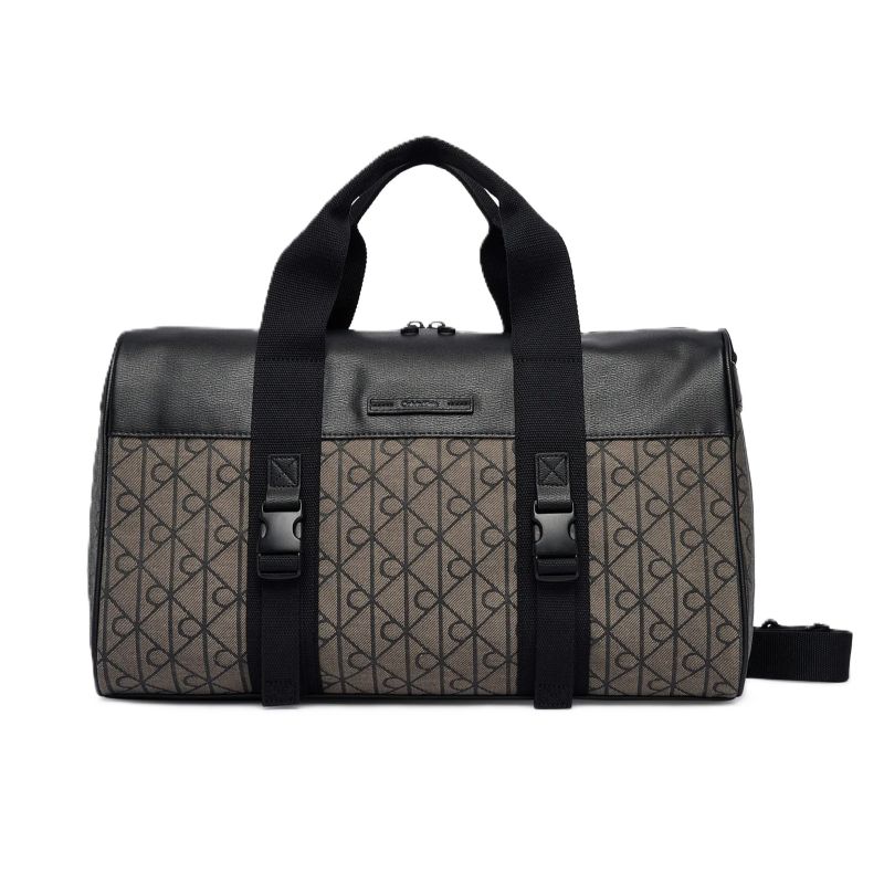Geanta Calvin Klein MIXED EMBLEM AOP DUFFLE