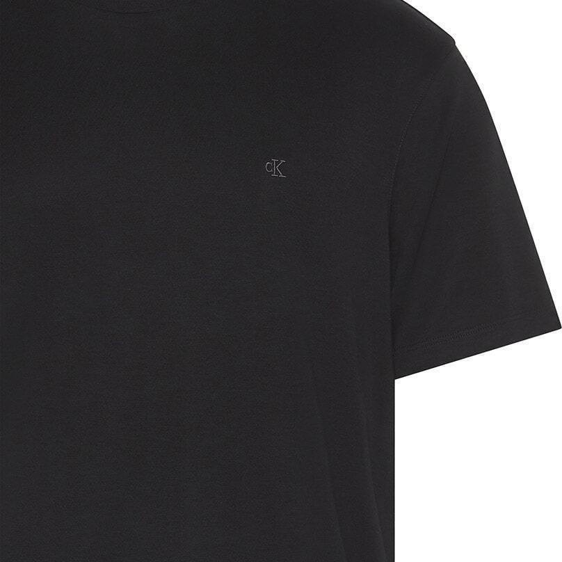 Tricou Calvin Klein SS SUPIMA CHEST EMB CREWNECK TEE - imagine 3