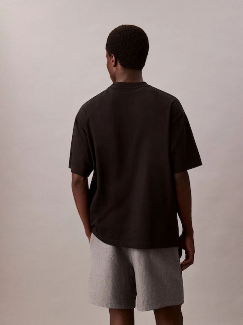 Tricou Calvin Klein SS HR MNLG EMB 16S C - imagine 2