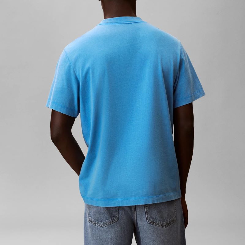 Tricou Calvin Klein SS 20S ACID WASH GRAPHIC CREWNK - imagine 2