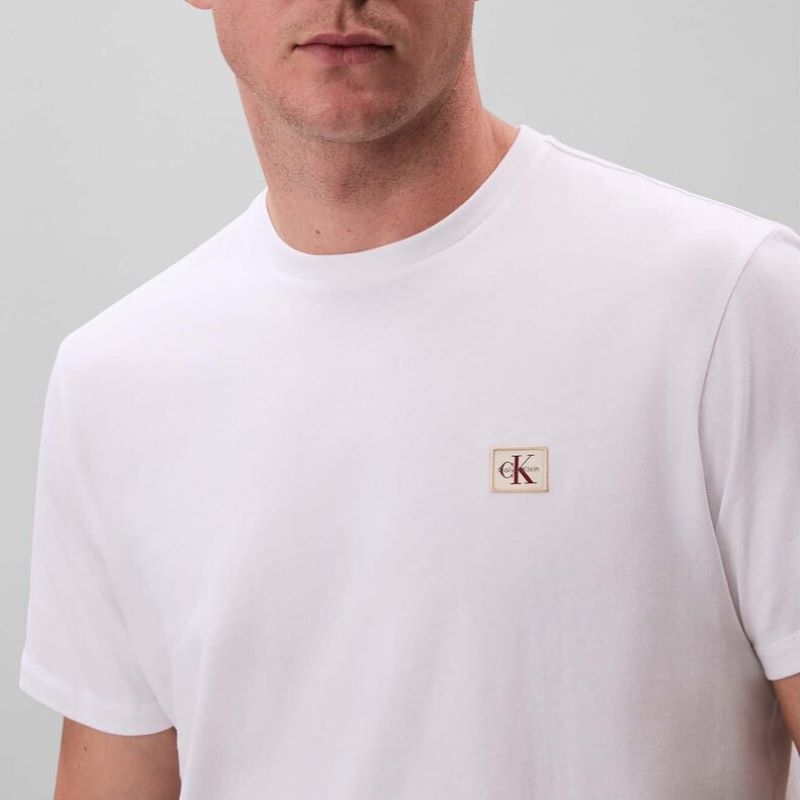 Tricou Calvin Klein SS BADGE 30S JERSEY CLASSICTEE - imagine 3