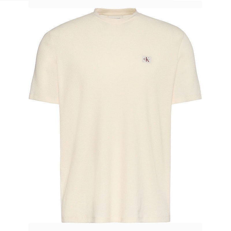 Tricou Calvin Klein SS WAFFLE BADGE CREWNK TEE - imagine 3