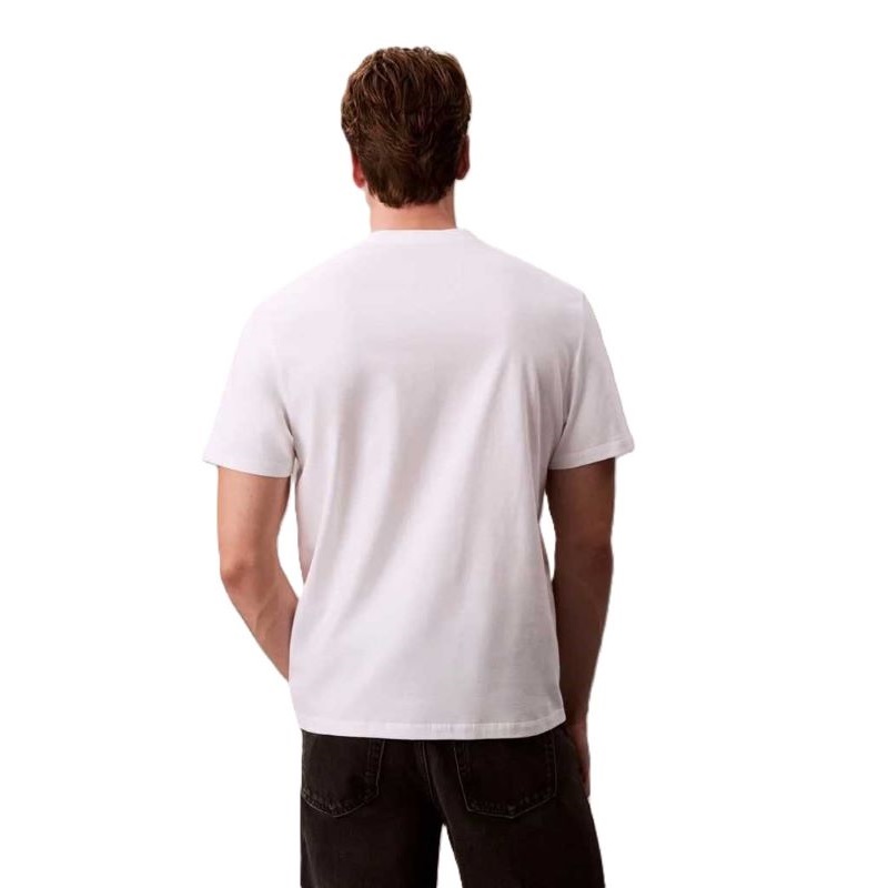 Tricou Calvin Klein SS 20S LN CALVIN COLLEGE GRAPHIC - imagine 2