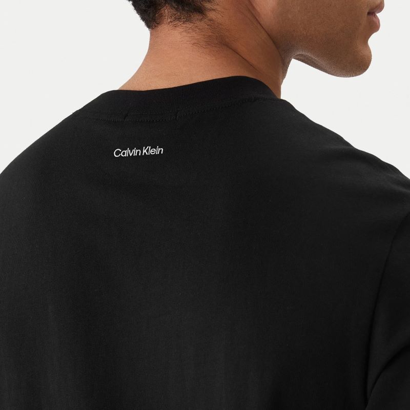 Tricou Calvin Klein SS EASY COLLEGIATE BADGE TEE - imagine 2