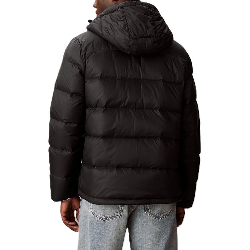 Geaca Calvin Klein LS NYLON ZIP OFF HOOD DOWN PUFFE