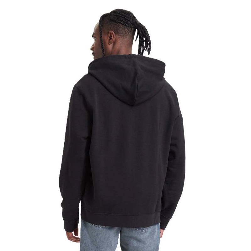 Bluza cu fermoar Calvin Klein CL LS 350TERRY WVN LBL FZ HOODIE