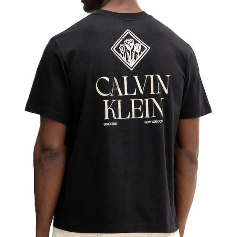 Tricou Calvin Klein SS 20S CALVIN ROSES GRAPHIC TEE - imagine 2