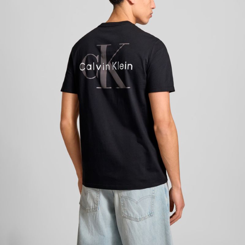 Tricou Calvin Klein SS 30S CLASSIC BACK MONOLOGO TEE - imagine 2