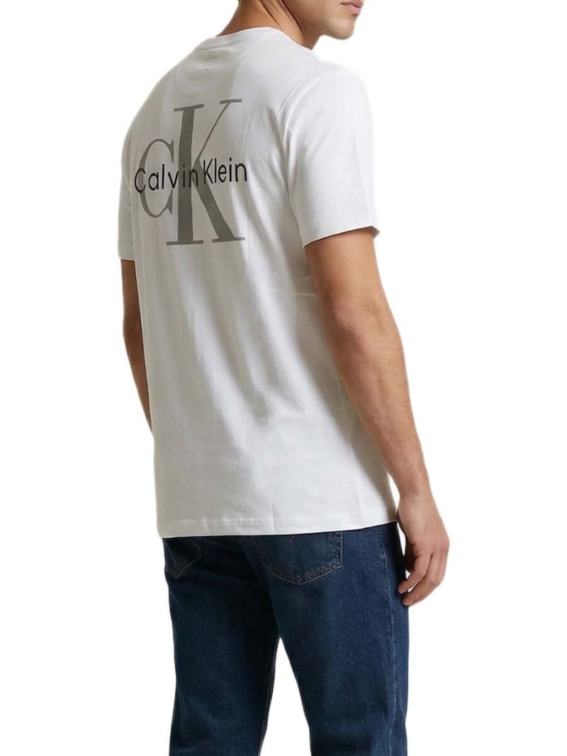 Tricou Calvin Klein SS 30S CLASSIC BACK MONOLOGO TEE - imagine 2