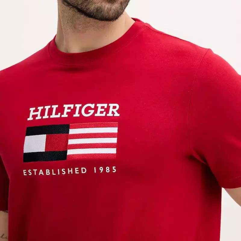 Tricou Tommy Hilfiger AMERICANA MONOTYPE FLAG BOX TEE - imagine 3