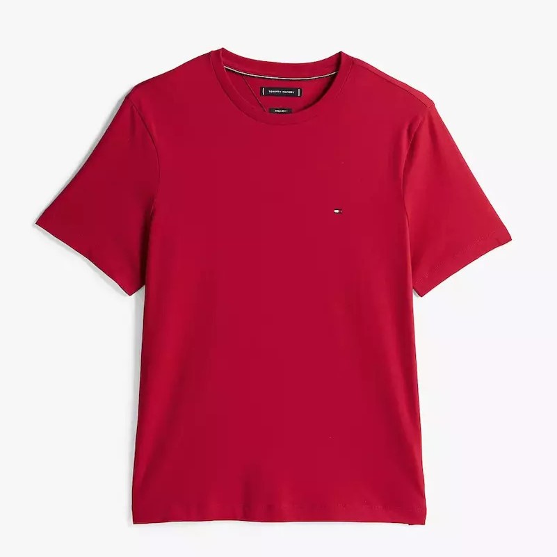 Tricou Tommy Hilfiger ESS SEASONAL REG FIT SOLID TEE - imagine 3